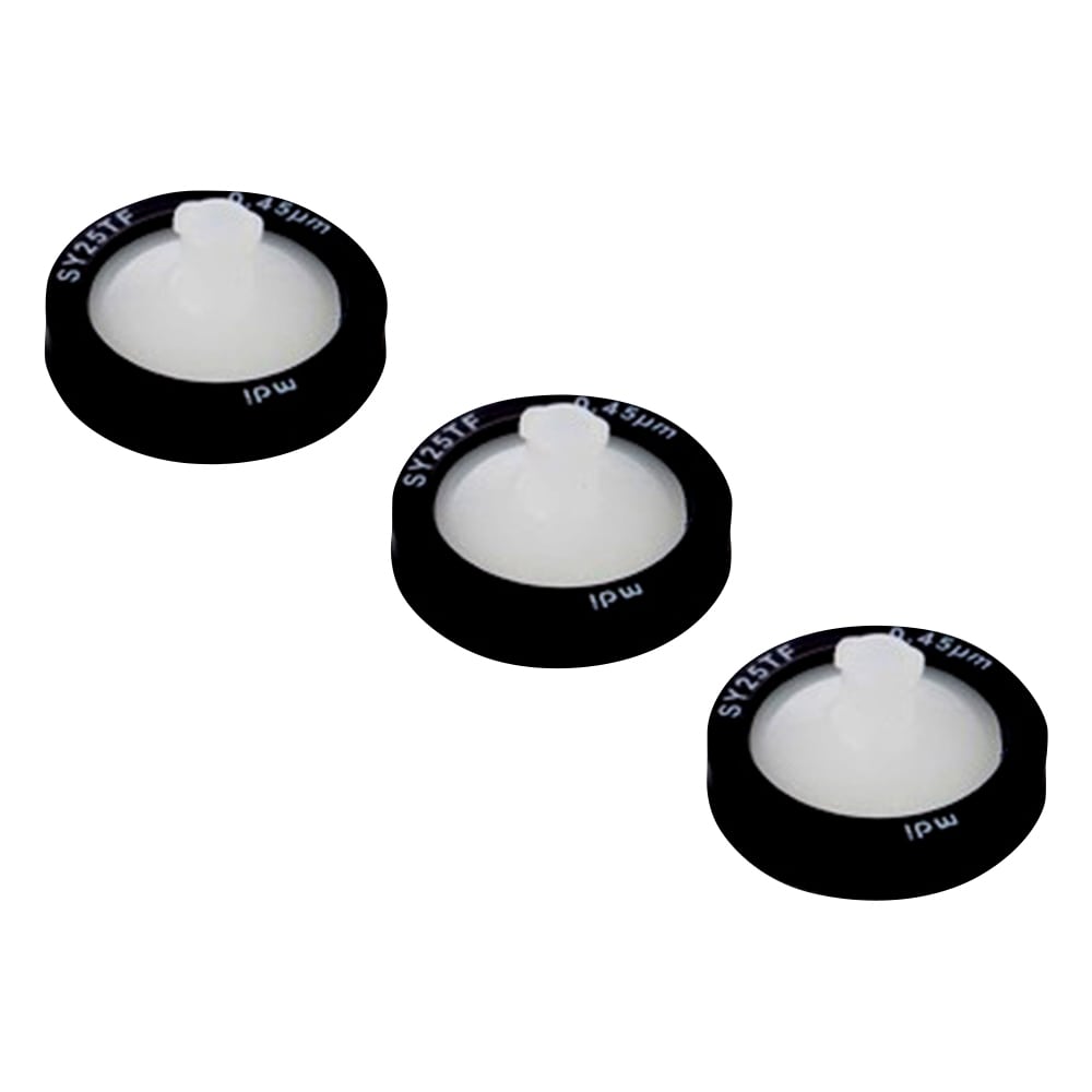 アズワン シリンジフィルター PTFE φ25mm/0.45μm 1箱(100個入) SYTF0602MNXX104 1箱(ご注文単位1箱)【直送品】