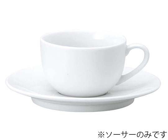 江部松商事 おぎそチャイナ　ソーサー　4615　ホワイト　7628610 ※ソーサー単品のみ 1個（ご注文単位1個）【直送品】