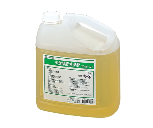 アズワン 超音波洗浄器用 中性洗浄剤 SDNU-N4 1個(ご注文単位1個)【直送品】