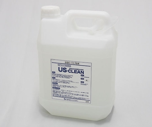 エスエヌディ US-CLEAN　水系脱脂用洗浄剤　スタンダードモデル　水溶性加工油脱脂用　USC-11700シリーズ　（ポリ容器タイプ）　USC-11704 1個（ご注文単位1個）【直送品】