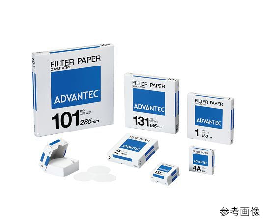 ADVANTEC 定性濾紙No.2　300mm×300mm　100枚入　00023300 1箱（ご注文単位1箱）【直送品】