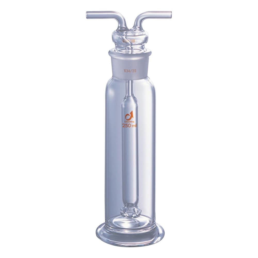 クライミング ガス洗浄瓶（ムインケ式）　250mL　CL0454-02-10 1個（ご注文単位1個）【直送品】