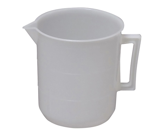 瑞穂化成工業 ポリ手付ビーカー　3L　0516 1個（ご注文単位1個）【直送品】