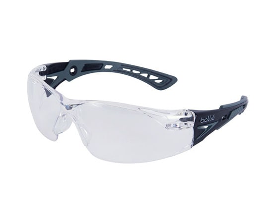bolle 保護メガネ RUSH Plus ブラック×ウォルフグレー クリア 1662301JPBG 1個(ご注文単位1個)【直送品】