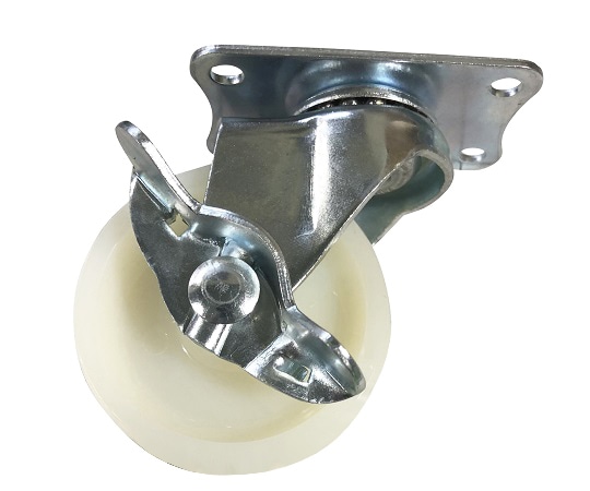 アズワン キャスターφ65ストッパ付ナイロン車　1290*0 1個（ご注文単位1個）【直送品】