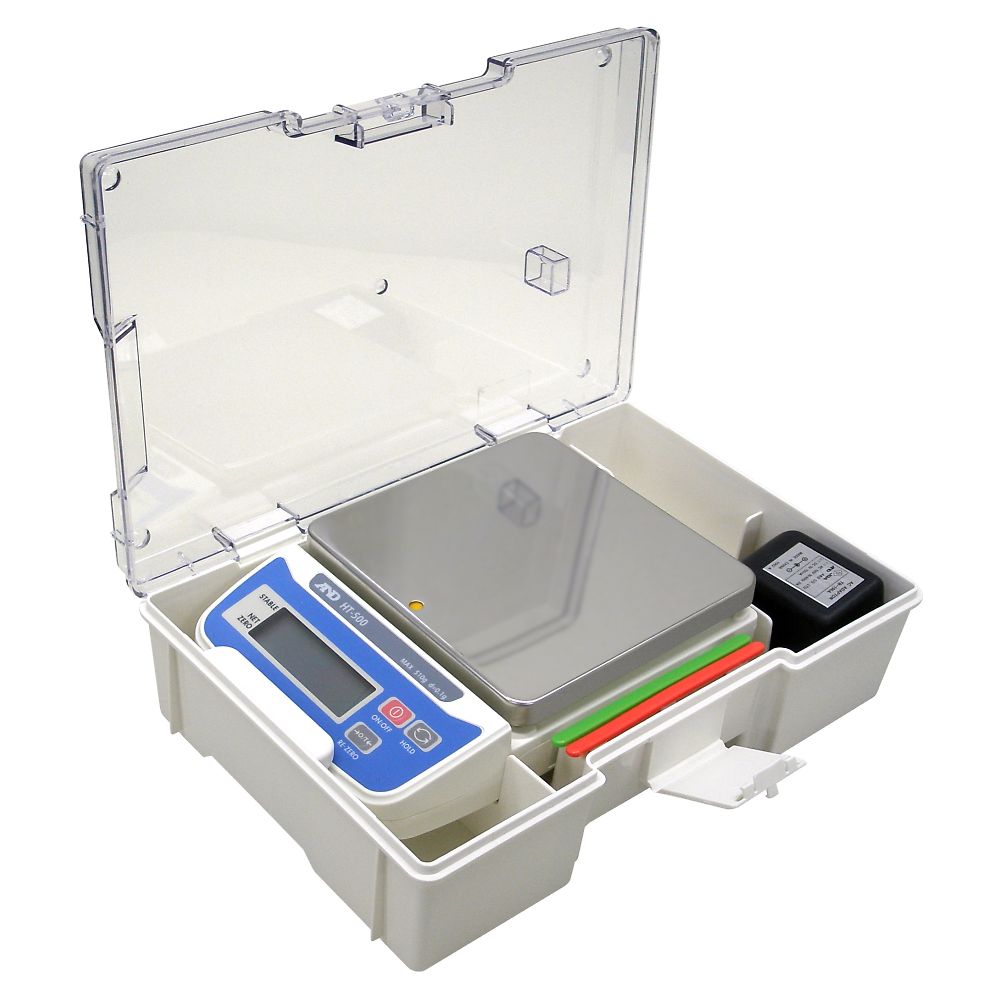 エー・アンド・デイ 高精度スケール・コンパクトスケール HTバリューパックシリーズ ひょう量:510g 最小表示:0.1g HT-500-JAC 1個(ご注文単位1個)【直送品】