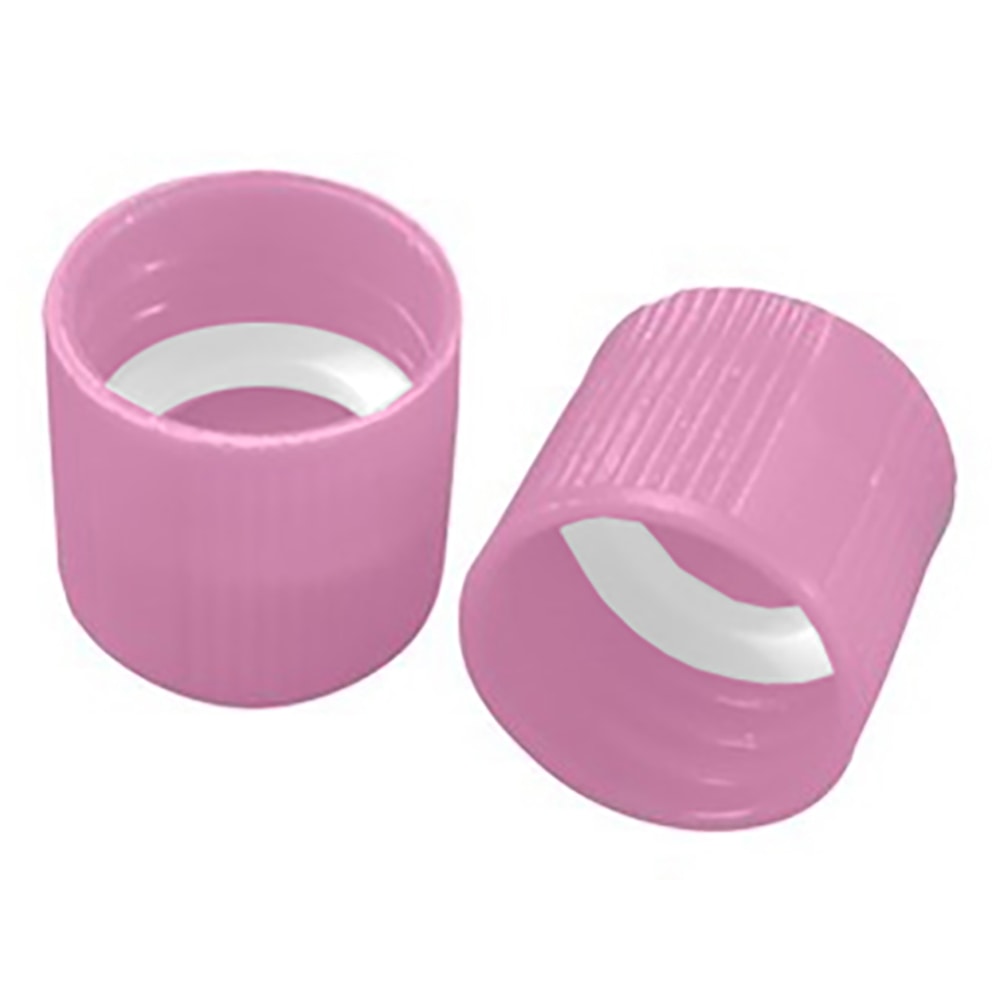 Simport サンプルチューブ(外ネジ)用キャップ ピンク 1000個入 T502L 1袋(ご注文単位1袋)【直送品】