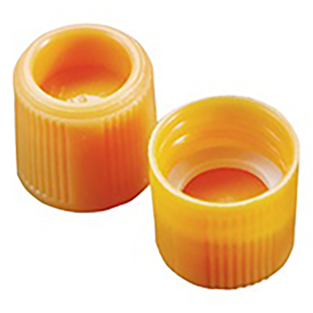 Simport サンプルチューブ(外ネジ)用キャップ オレンジ 1000個入 T502O 1袋(ご注文単位1袋)【直送品】