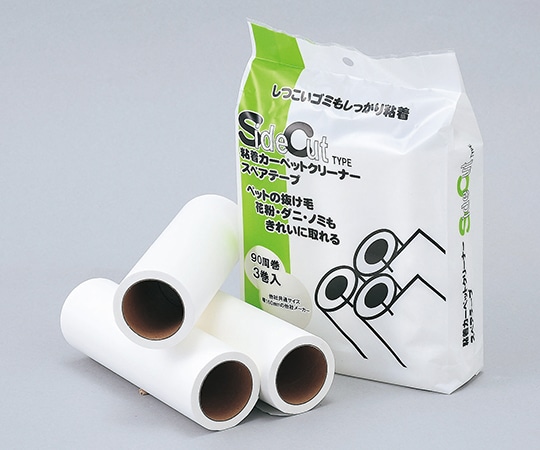 ホワイトマックス KS粘着デカコロⅡスペアテープ　160mm×90周巻　72本入　G105 1ケース（ご注文単位1ケース）【直送品】