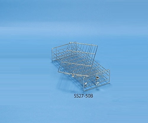 三和化研工業 バイアルビン立 SS27-50B 1個(ご注文単位1個)【直送品】