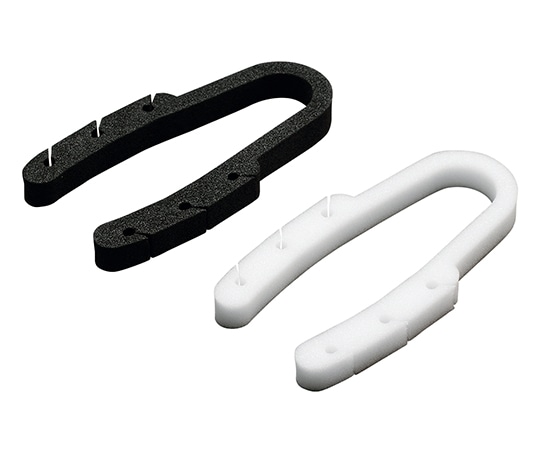 アズワン くびにかけるくん 白・黒×各1個入 1箱(ご注文単位1箱)【直送品】