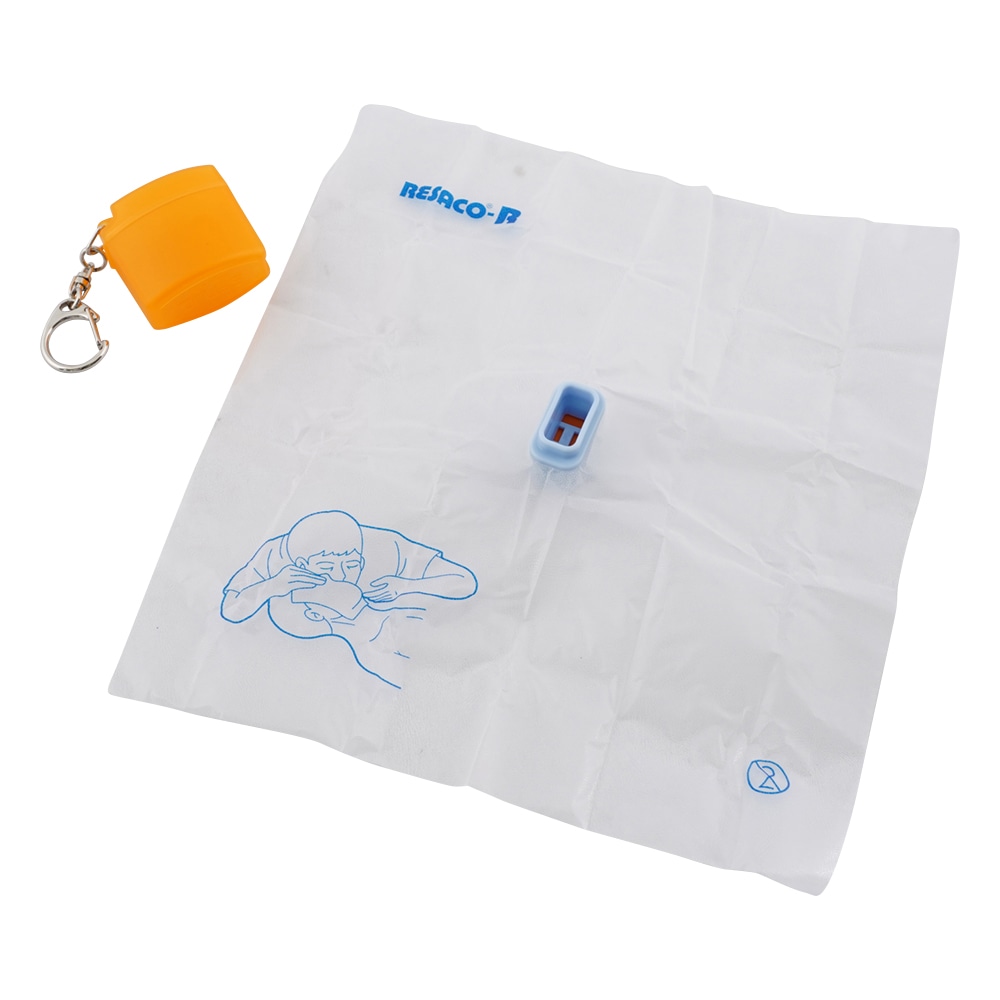 アズワン 人工呼吸用マウスシート レサコRH オレンジ レサコRH・オレンジ 1枚(ご注文単位1枚)【直送品】