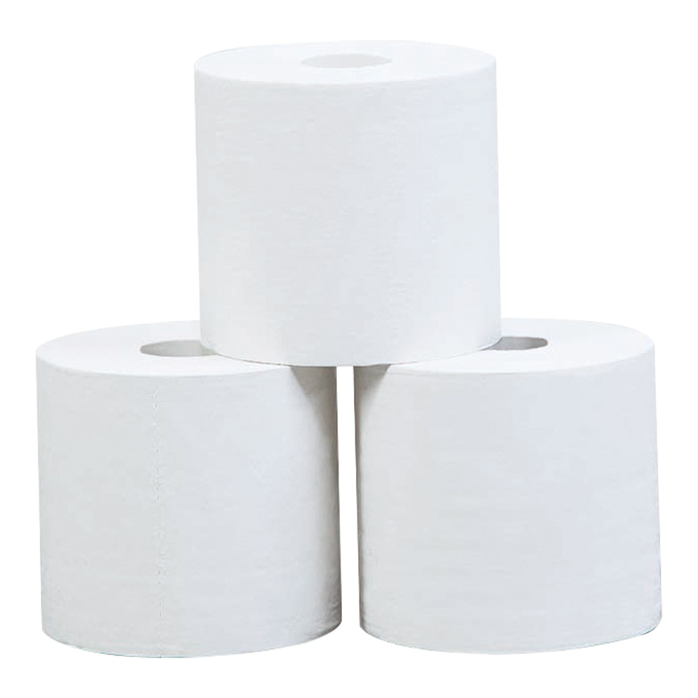 丸富製紙 スーパーロングトイレットペーパー(芯なし)シングル 超ロング 24個入 1ケース(ご注文単位1ケース)【直送品】