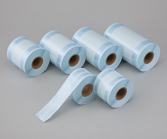 アズワン 滅菌バッグ(ヒダ付・ガゼットロールタイプ) 200mm×70mm×100m　ERG-200EN 1巻（ご注文単位1巻）【直送品】