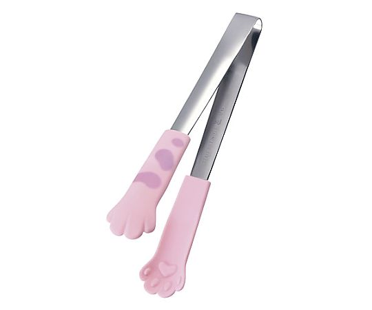 田辺金具 ちびにゃんこトング たま 桃 BTVJ002 1個(ご注文単位1個)【直送品】