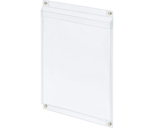 ライオン事務器 マグネットポケット 透明 MP-C4 1個(ご注文単位1個)【直送品】