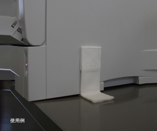 アズワン 粘着式耐震ベルト　2組入　連結ベルト　R-50（白） 1セット（ご注文単位1セット）【直送品】