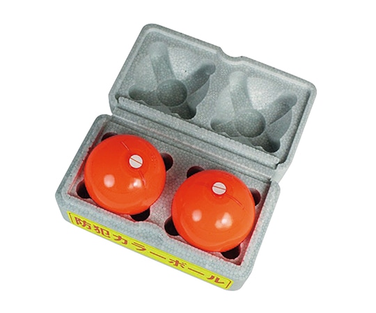 豊光 防犯カラーボール　2個入　D-95 MS 1箱（ご注文単位1箱）【直送品】