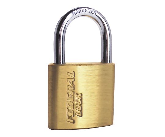 FEDERAL(フェデラル) シリンダー南京錠 30mm 同一鍵 XD30-KA301-P 1個(ご注文単位1個)【直送品】