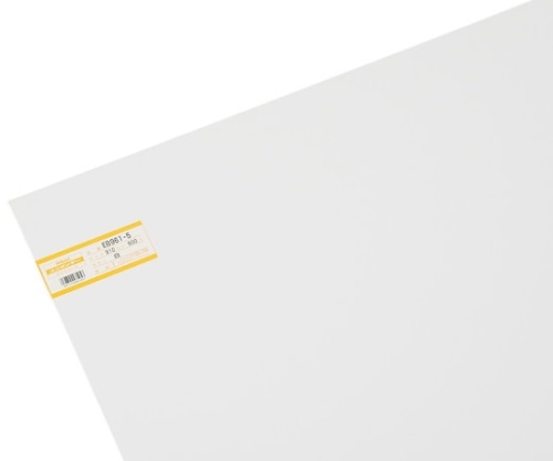 光 塩ビ板 1×910×600mm 白 EB961-5 1枚(ご注文単位1枚)【直送品】