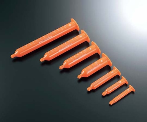 武蔵エンジニアリング 目盛付UVブロックシリンジ 50mL 1パック(50本入) PSY-50FU-OR-M 1パック(ご注文単位1パック)【直送品】