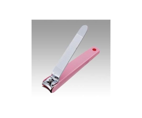 木村刃物 全カバー付き爪切り ピンク HPN-105AP 1個(ご注文単位1個)【直送品】