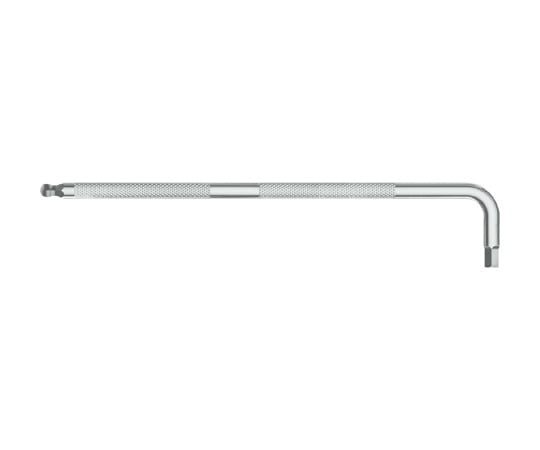 PBスイスツールズ ローレット入 ロングボール六角レンチ 3212.L5 1本(ご注文単位1本)【直送品】