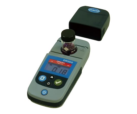 ハック ポケット残留塩素計 DR300 1個(ご注文単位1個)【直送品】