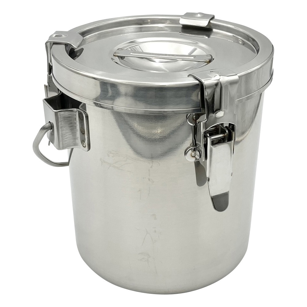 アズワン ステンレス小型密閉容器 3L 1個(ご注文単位1個)【直送品】