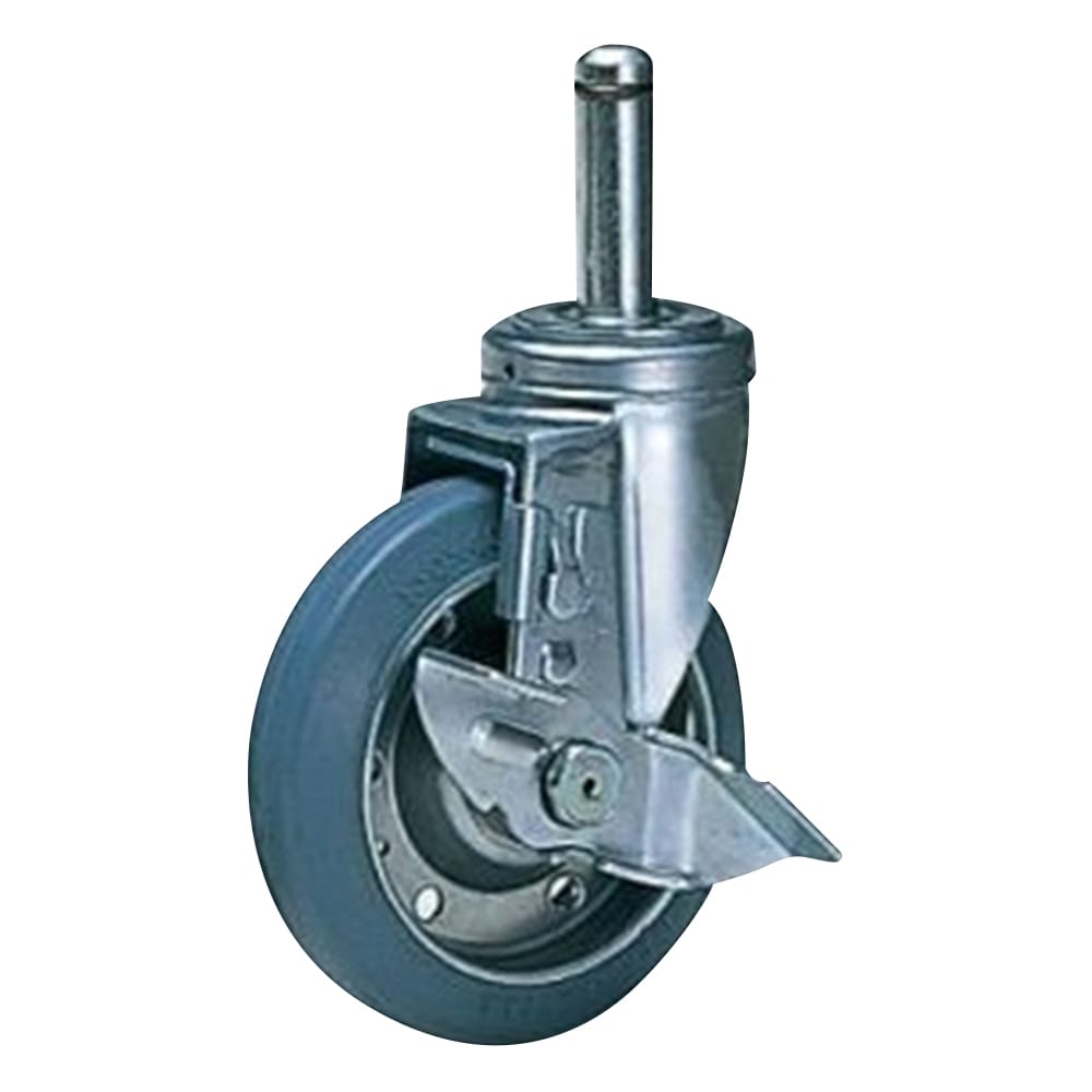 エレクター キャスター(MS・LS共通) φ125 ストッパー付 1個 1個(ご注文単位1個)【直送品】