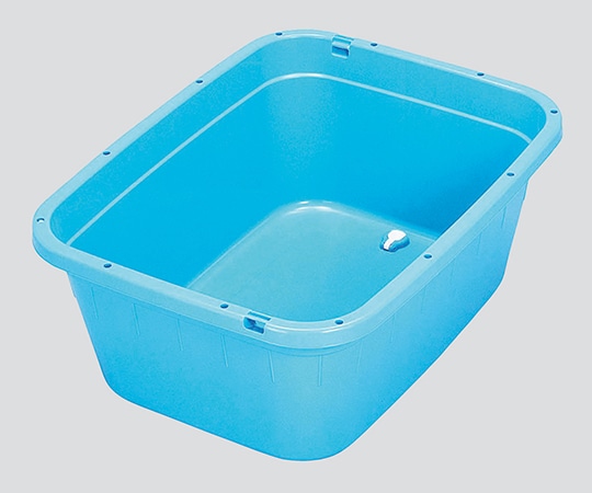 >アズワン 角型容器 トンボタライ 水抜き栓付 80型 1個(ご注文単位1個)【直送品】