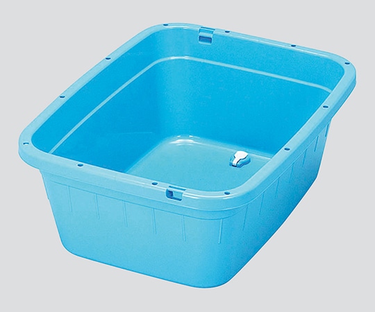 アズワン 角型容器 トンボタライ 水抜き栓付 120型 1個(ご注文単位1個)【直送品】