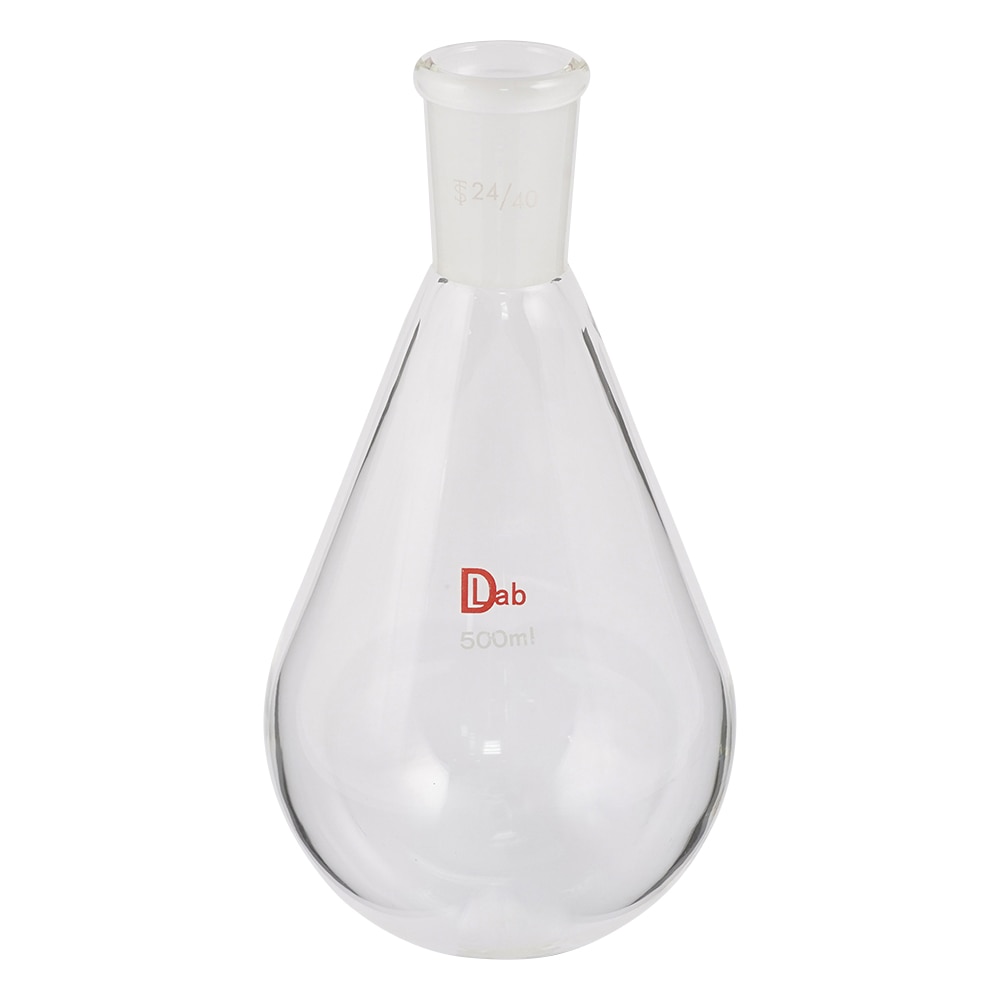 アズワン ナスフラスコ TS24/40 500mL 1個(ご注文単位1個)【直送品】