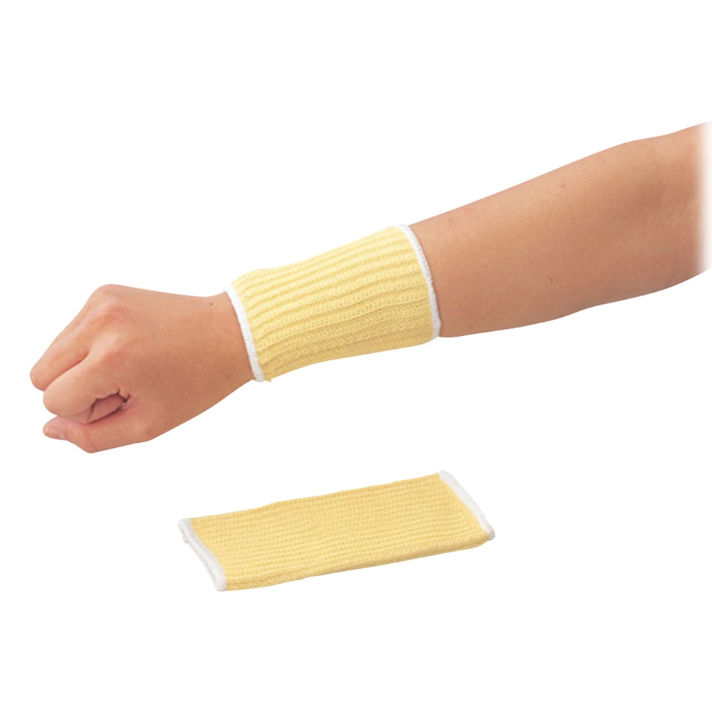 アズワン ケブラー(R)リストガード　100mm　KN-10 1双（ご注文単位1双）【直送品】