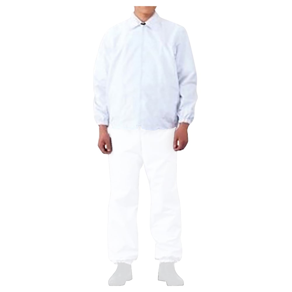 アズワン フッ素樹脂コート耐薬上着 M JP-02(T) 1着(ご注文単位1着)【直送品】