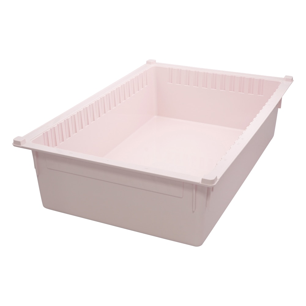 ナビス(アズワン) アルティアトレー(スタンダードサイズ) ライトピンク 600×400×160mm NRT-150PKV 1個(ご注文単位1個)【直送品】