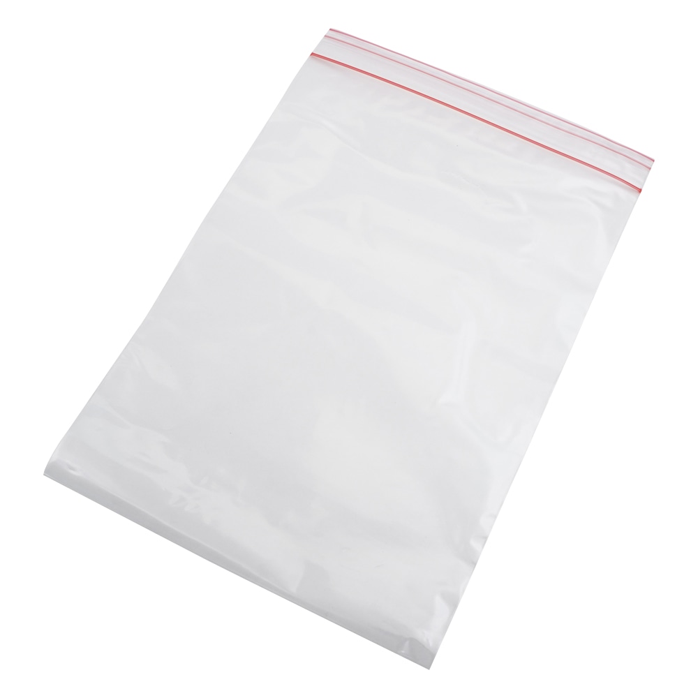 アズワン ミニグリップ(R) 240×170×0.04mm 100枚入 赤 JG-H 1袋(ご注文単位1袋)【直送品】