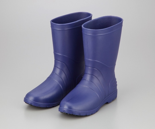 アズワン サニフィット耐油長靴(軽量タイプ) 28.0cm 青 男性用 1足(ご注文単位1足)【直送品】