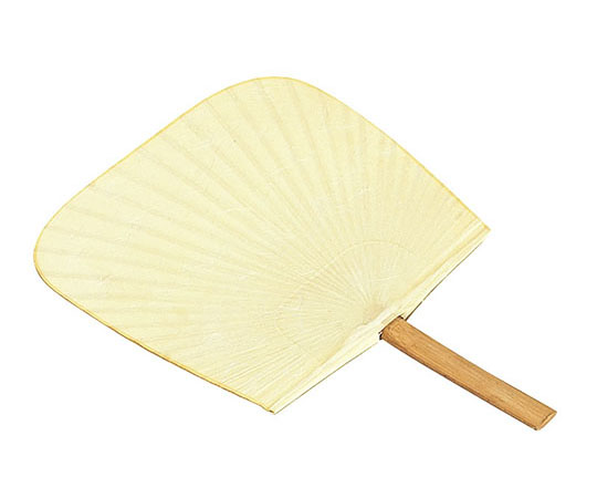 カンダ 白うちわ 小 604454 1個(ご注文単位1個)【直送品】