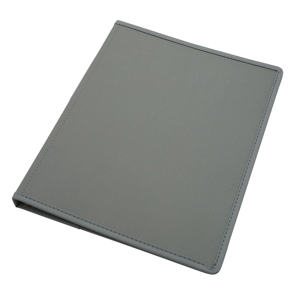 アズワン カルテブック X型・30穴 グレー 背幅20mm NS-420-30 1冊(ご注文単位1冊)【直送品】