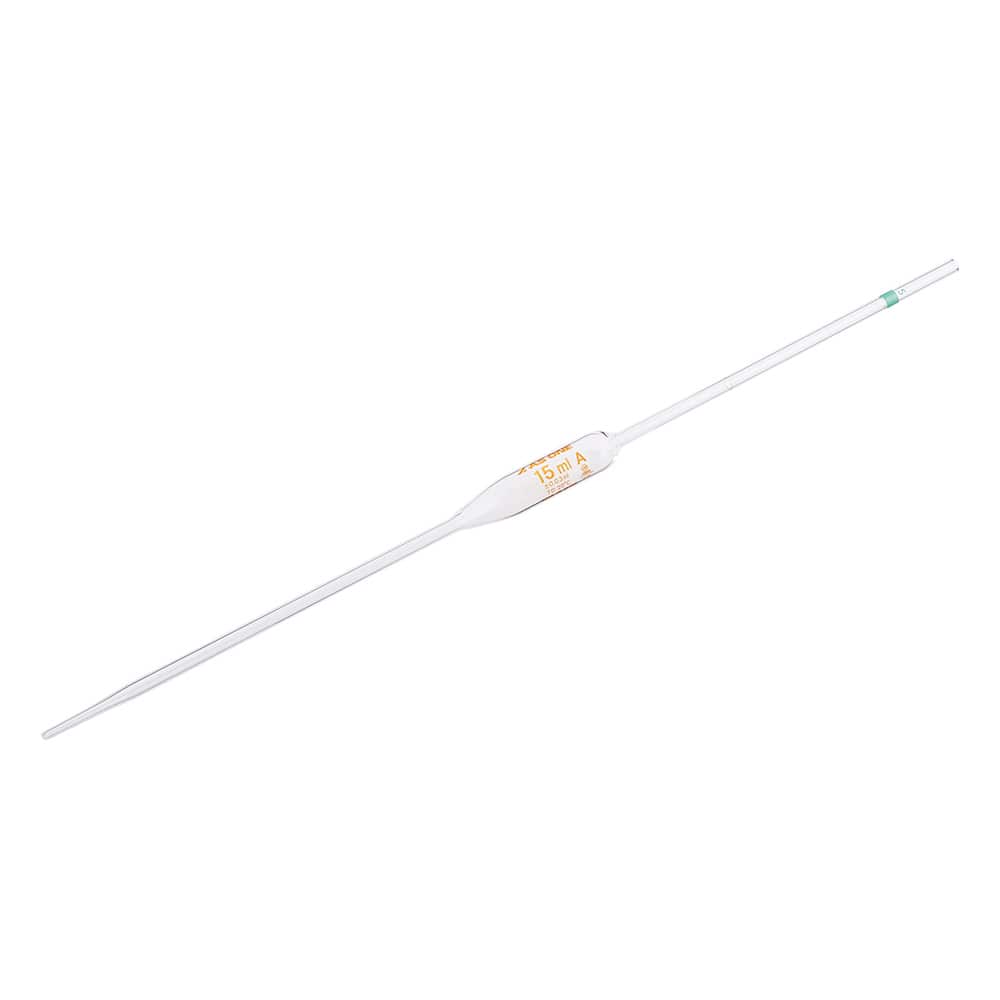 アズワン ホールピペット　15mL　(クラスA）　 1本（ご注文単位1本）【直送品】
