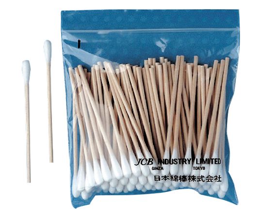 日本綿棒 工業用綿棒A3S-100 (100本入) A3S-100 1袋(ご注文単位1袋)【直送品】