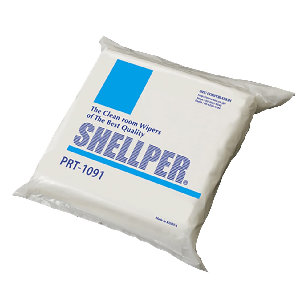 小津産業 シェルパー(R) ポリエステルワイパー 1箱(100枚×10袋入) PRT-1091 1箱(ご注文単位1箱)【直送品】