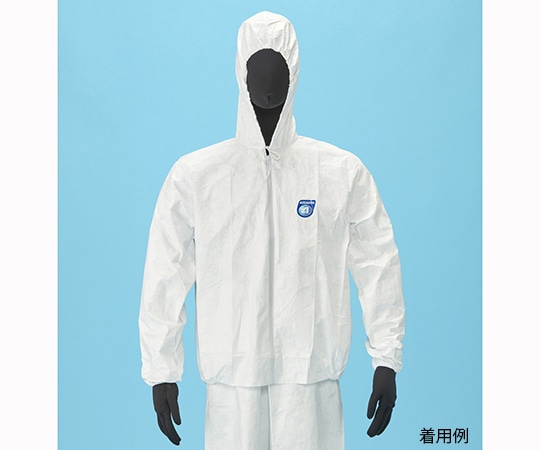 アゼアス タイベックRジャンパー フード付き L 1着(ご注文単位1着)【直送品】