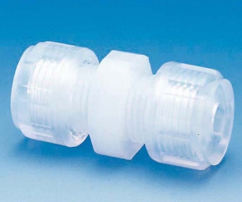 フロン工業 PFAストレート･ユニオン SFU-1/4P　F-2200-006 1個（ご注文単位1個）【直送品】