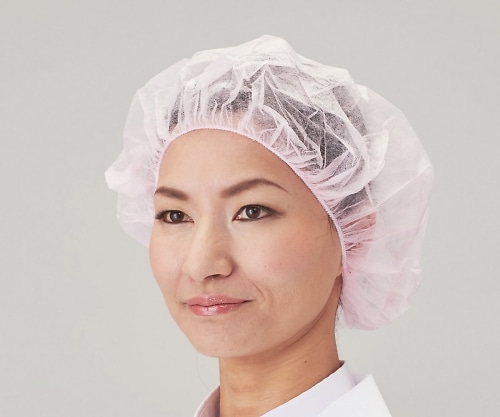 アズワン メディカルキャップ ピンク 1箱(100枚入) PP-21P 1箱(ご注文単位1箱)【直送品】