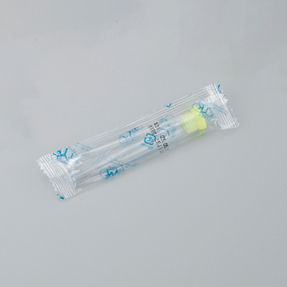 東洋器材科学 滅菌尿スピッツ S黄キャップ付 1箱(1本×1000袋入) 1箱(ご注文単位1箱)【直送品】