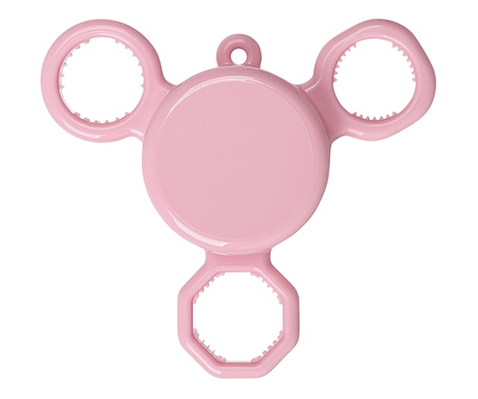 小森樹脂 キャップオープナー ピンク 1個(ご注文単位1個)【直送品】