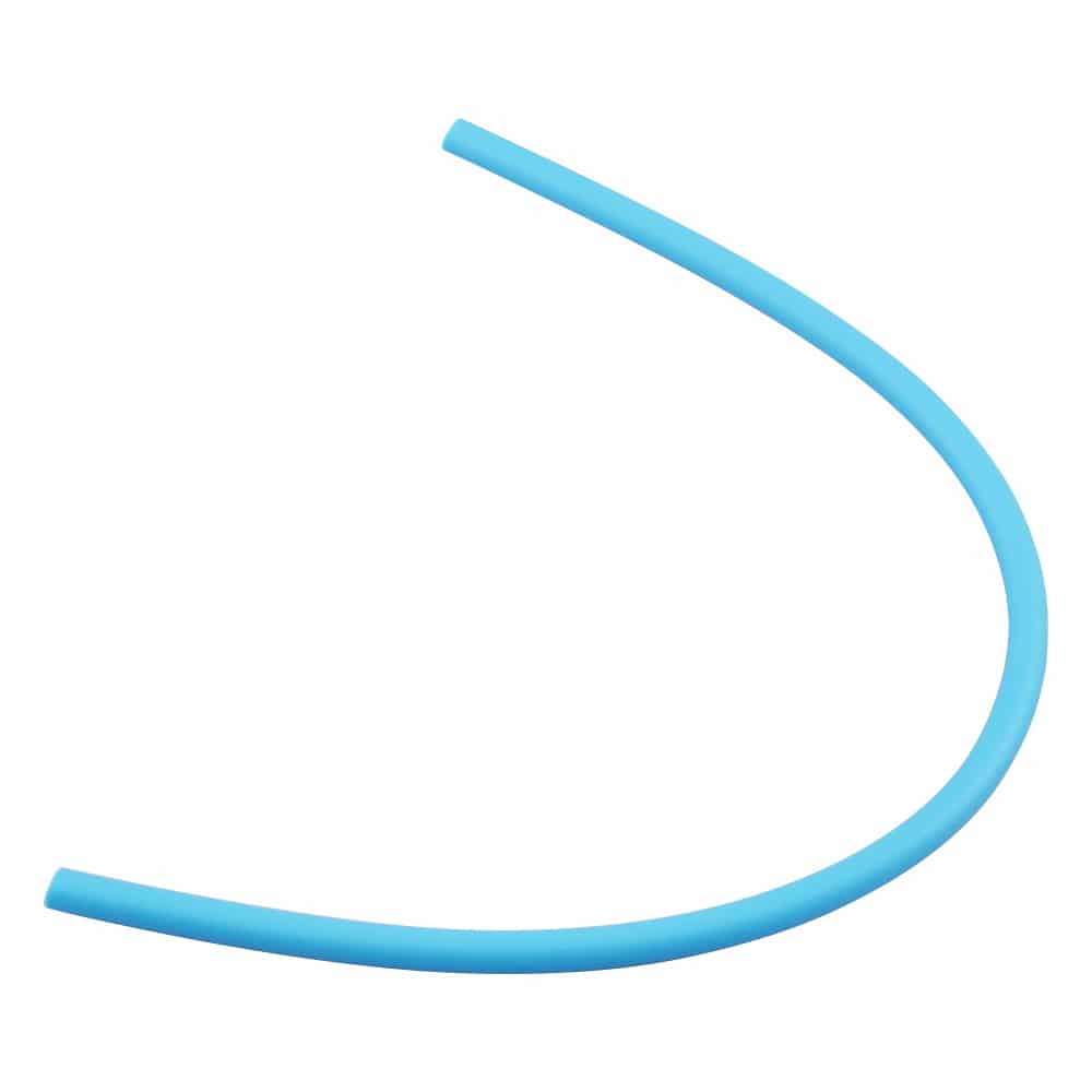 ユーメド貿易 駆血帯（ラテックスフリー） 交換用チューブ（成人用） ライトブルー 1組（2本入）　SM-8010LB T2 1組（ご注文単位1組）【直送品】