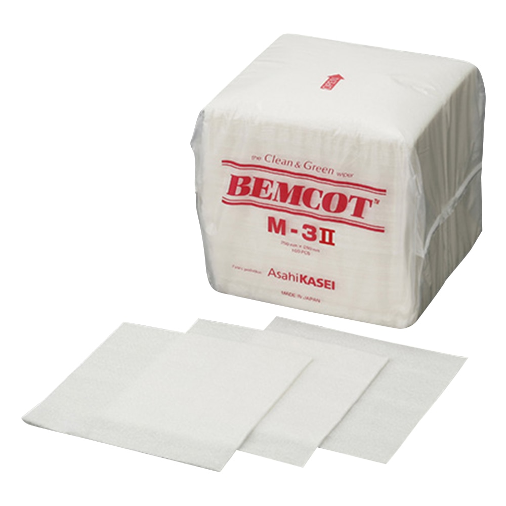 小津産業 ベンコット(R) 250×250 4ツ折りタイプ 1箱(100枚×30袋入) M-3Ⅱ 1箱(ご注文単位1箱)【直送品】